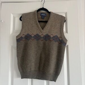 Vintage wool sweater vest